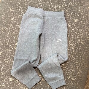 Nike Kids Heather Gray Joggers